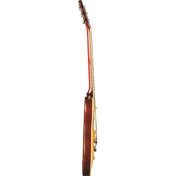 CHITARRA ELETTRICA EKO VL480 Honey Burst Flamed LES PAUL - immagine 4