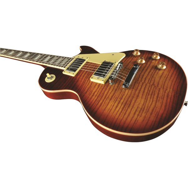 CHITARRA ELETTRICA EKO VL480 Honey Burst Flamed LES PAUL - immagine 3