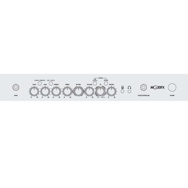 AMPLIFICATORE MARSHALL MG30FX GOLD per CHITARRA ELETTRICA 30 Watt - immagine 4