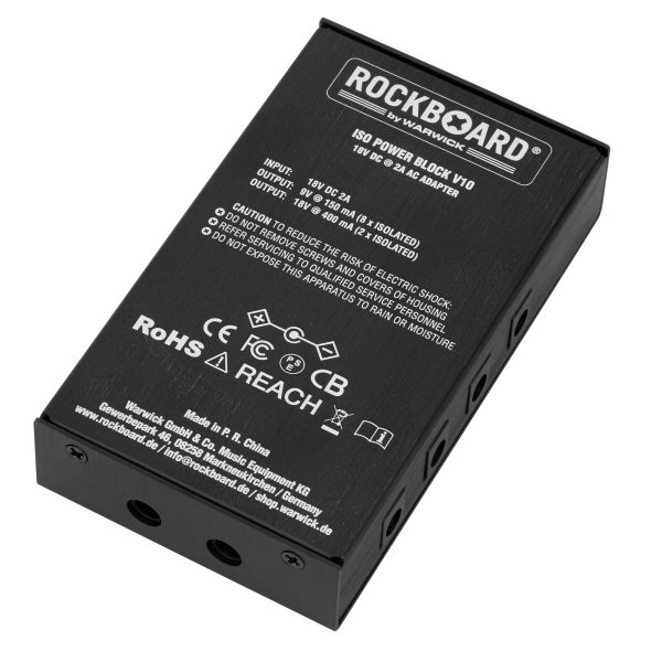 Alimentatore RockBoard ISO Power Blocks V10 Isolated Multi Power Supply per pedali - immagine 2