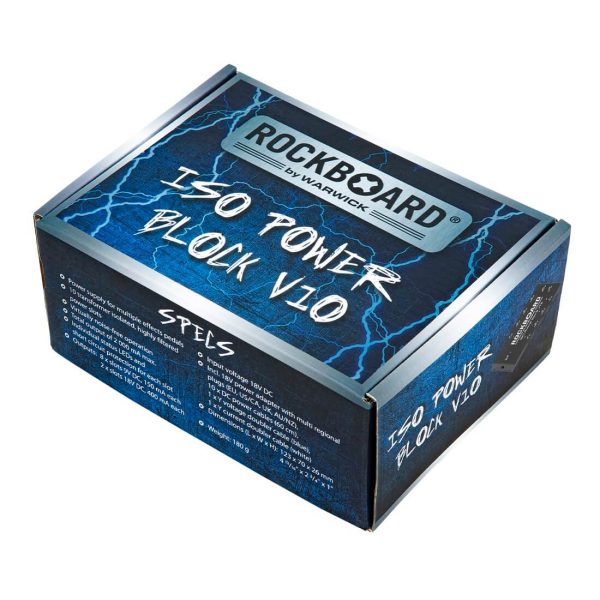 Alimentatore RockBoard ISO Power Blocks V10 Isolated Multi Power Supply per pedali - immagine 7