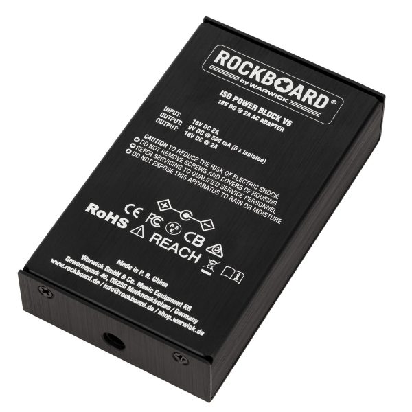 Alimentatore RockBoard ISO Power Blocks V6 Isolated Multi Power Supply per pedali - immagine 5
