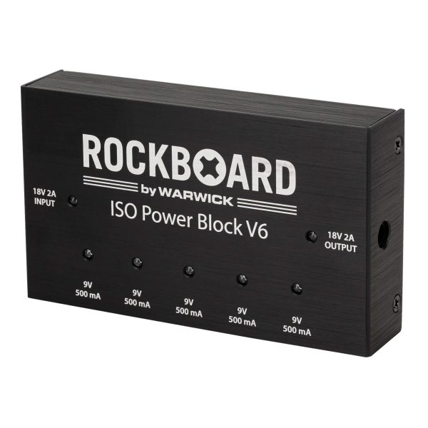 Alimentatore RockBoard ISO Power Blocks V6 Isolated Multi Power Supply per pedali - immagine 4