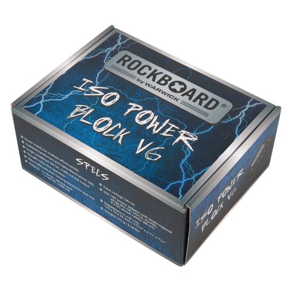 Alimentatore RockBoard ISO Power Blocks V6 Isolated Multi Power Supply per pedali - immagine 6