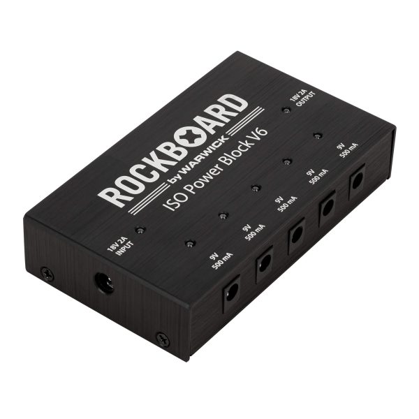 Alimentatore RockBoard ISO Power Blocks V6 Isolated Multi Power Supply per pedali - immagine 3