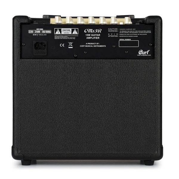 Amplificatore Cort CM15R BK per Chitarra Elettrica 15 Watt - immagine 3