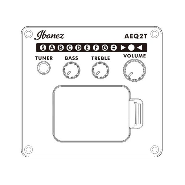 BASSO ACUSTICO IBANEZ AEB8E AMPLIFICATO - immagine 2