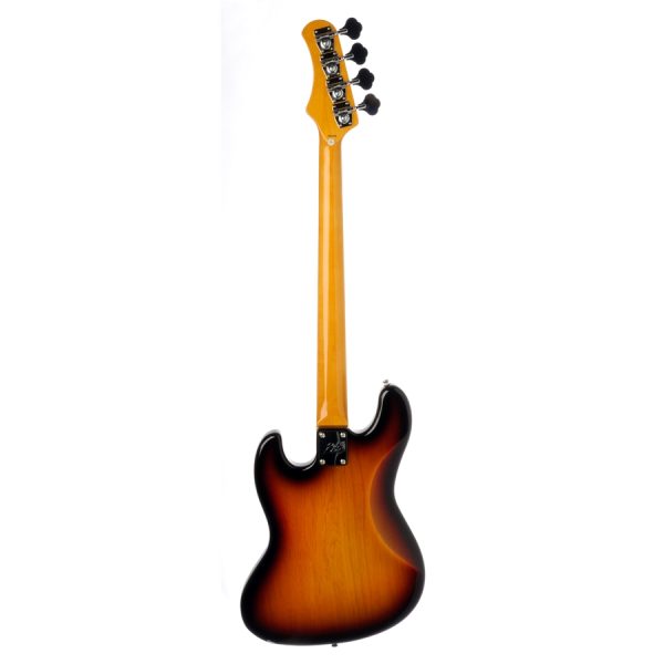 BASSO ELETTRICO EKO VJB-200V Vintage Sunburst JAZZ BASS 4 Corde - immagine 2