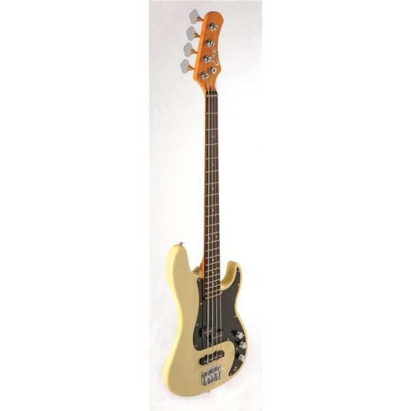 BASSO ELETTRICO EKO VPJ280V Vintage White JAZZ PRECISION - immagine 4