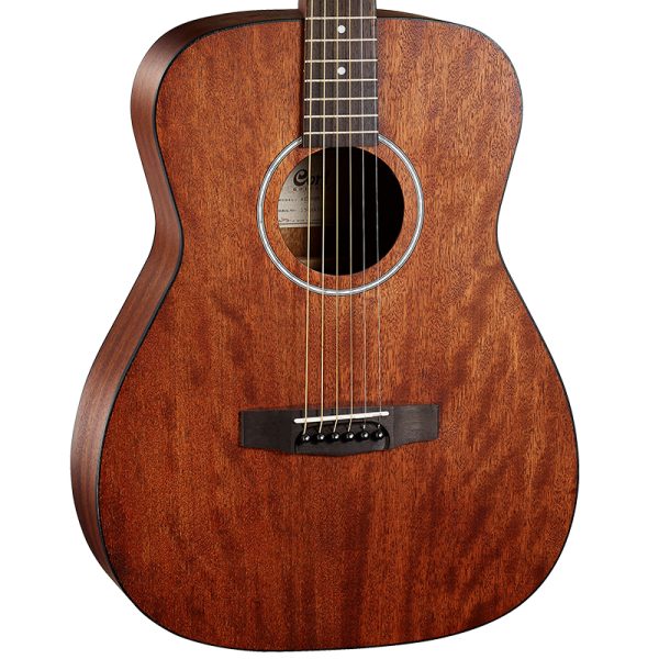 CHITARRA ACUSTICA CORT AF510M SATINATA TUTTA IN MOGANO - immagine 3