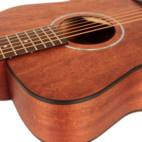 CHITARRA ACUSTICA CORT AF510M SATINATA TUTTA IN MOGANO - immagine 4