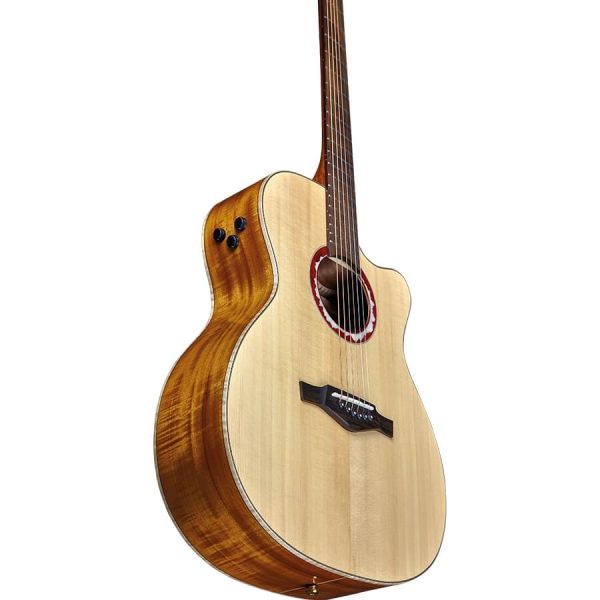 CHITARRA ACUSTICA EKO Alps J450CE AMPLIFICATA spalla mancante - immagine 3