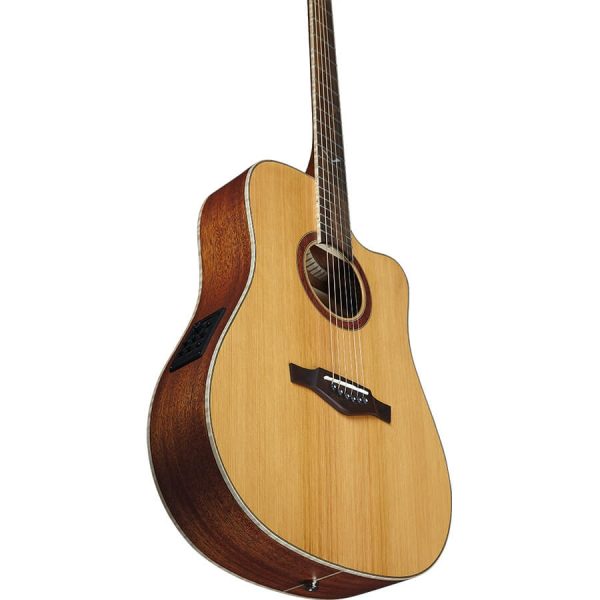 CHITARRA ACUSTICA EKO D350CE AMPLIFICATA SPALLA MANCANTE - immagine 4