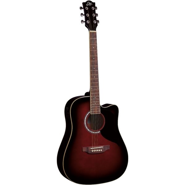 CHITARRA ACUSTICA EKO RANGER CW EQ RED SBT DREADNOUGHT FOLK