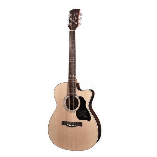 CHITARRA ACUSTICA RICHWOOD A60CE AMPLIFICATA FISHMAN - immagine 2