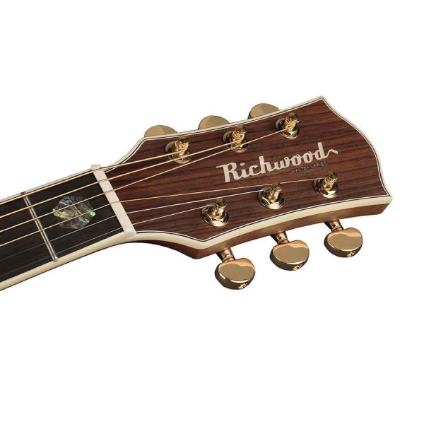 CHITARRA ACUSTICA RICHWOOD A70E-VA CASSA STRETTA AMPLIFICATA FISHMAN - immagine 10