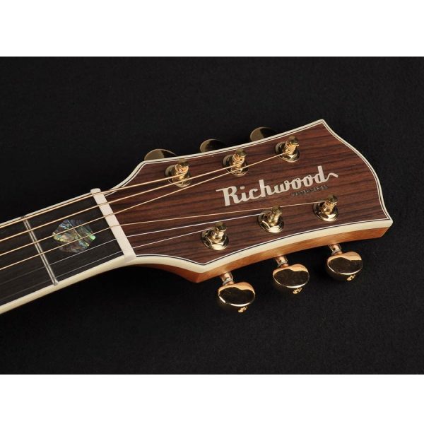 CHITARRA ACUSTICA RICHWOOD D70CE VA DREADNOUGHT AMPLIFICATA FISHMAN - immagine 4