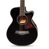 CHITARRA ACUSTICA VERMONT F100CE B Super Folk AMPLIFICATA
