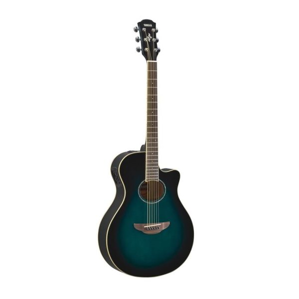 CHITARRA ACUSTICA YAMAHA APX600OBB ORIENTAL BLUE BURST AMPLIFICATA