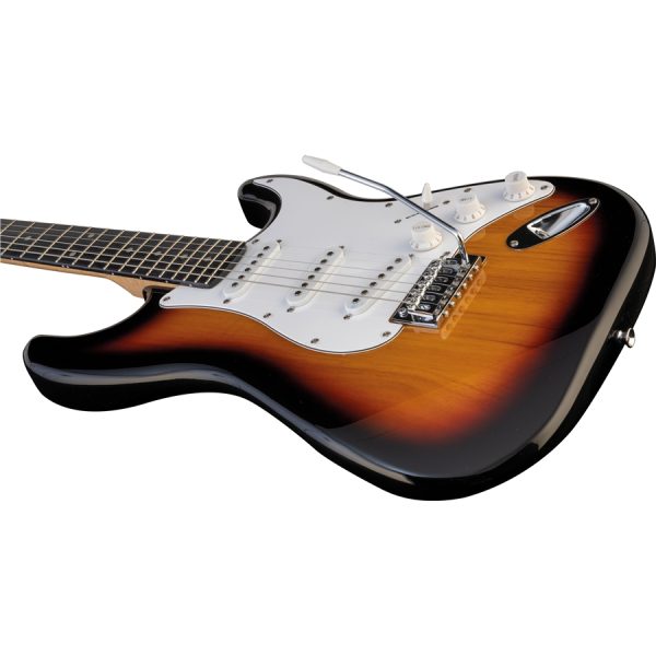 CHITARRA ELETTRICA EKO S300 SUNBURST STRATOCASTER - immagine 3