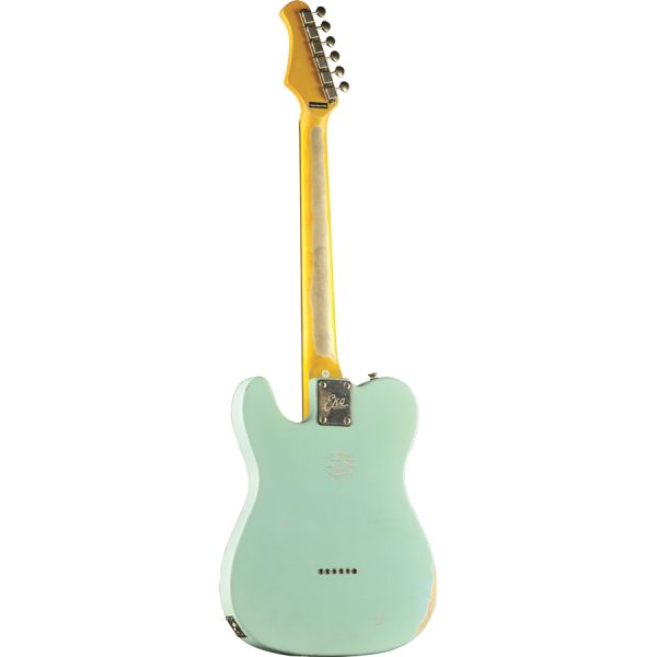 Chitarra Elettrica EKO VT380 Relic Daphne Blue Telecaster - immagine 4