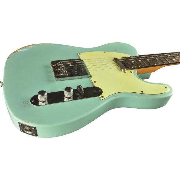 Chitarra Elettrica EKO VT380 Relic Daphne Blue Telecaster - immagine 8
