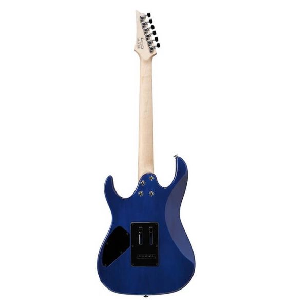 Chitarra Elettrica Ibanez RG Gio GRX70QA TBB Transparent Blue Burst - immagine 2