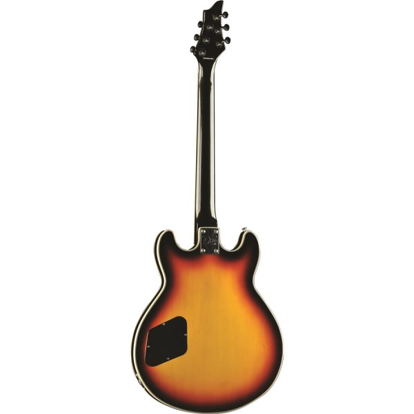 CHITARRA SEMIACUSTICA EKO MIA-IV-SAVB Vintage Sunburst - immagine 4
