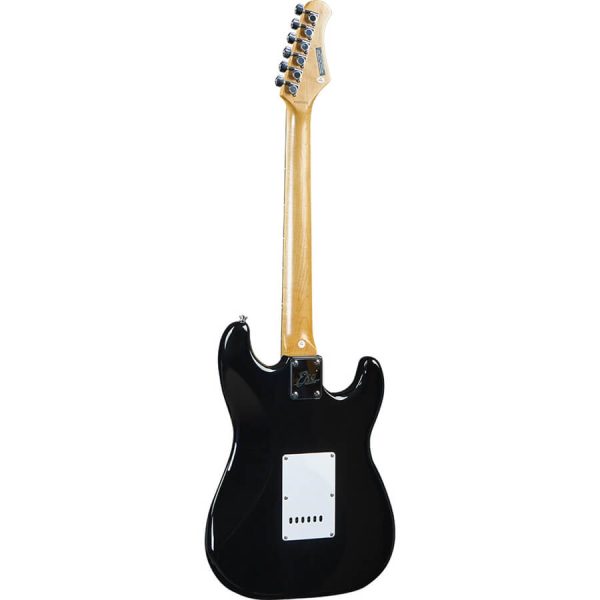 Chitarra Elettrica Eko S300LH Black Lefty Stratocaster Mancina - immagine 3