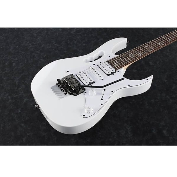 Chitarra elettrica Ibanez JEMJR-WH Steve Vai - immagine 4