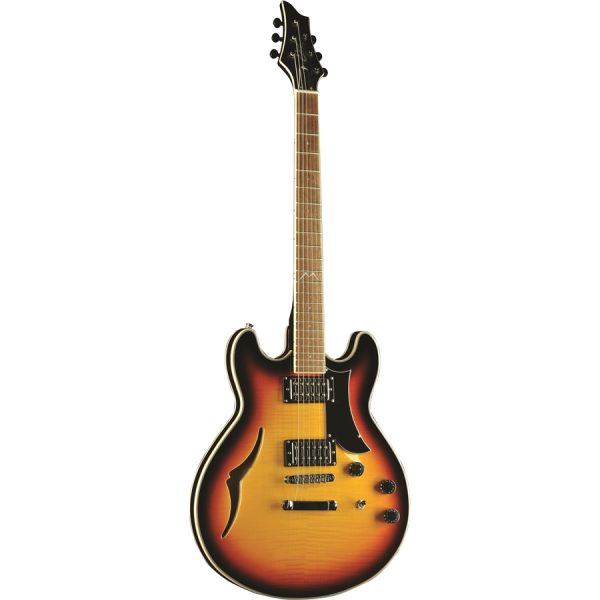 CHITARRA SEMIACUSTICA EKO MIA-IV-SAVB Vintage Sunburst