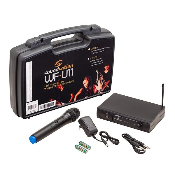 Microfono Soundsation Wireless WFU11HA Radiomicrofono a Gelato (Freq. 863.05 MHz)