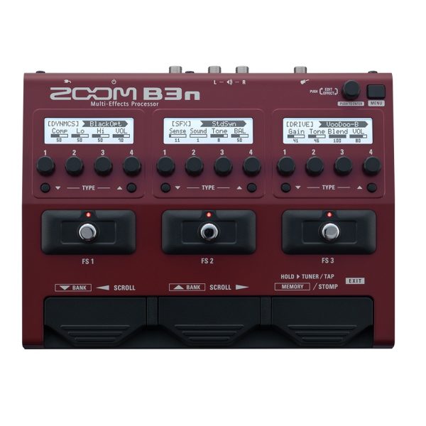 Pedaliera Multieffetto Zoom B3n per Basso Elettrico