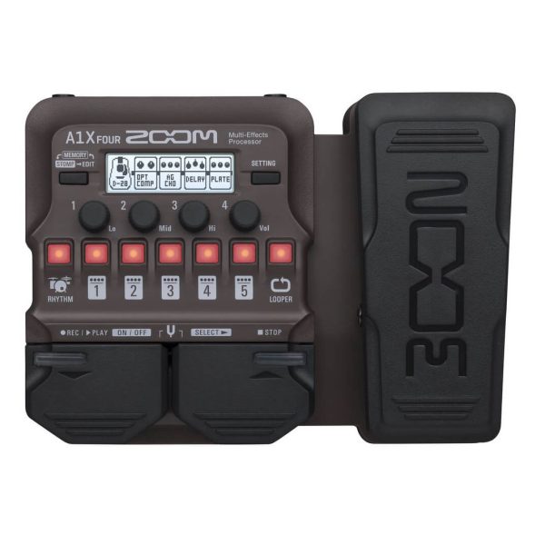 PEDALIERA ZOOM A1X FOUR MULTIEFFETTO PER CHITARRA ACUSTICA