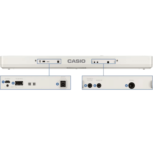 TASTIERA DIGITALE CASIO CTS1 BK 61 TASTI - immagine 5