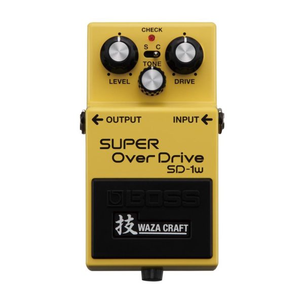 PEDALE BOSS SD1W SUPER OVERDRIVE WAZA